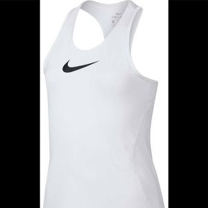 Nike Youth White Tank Top!